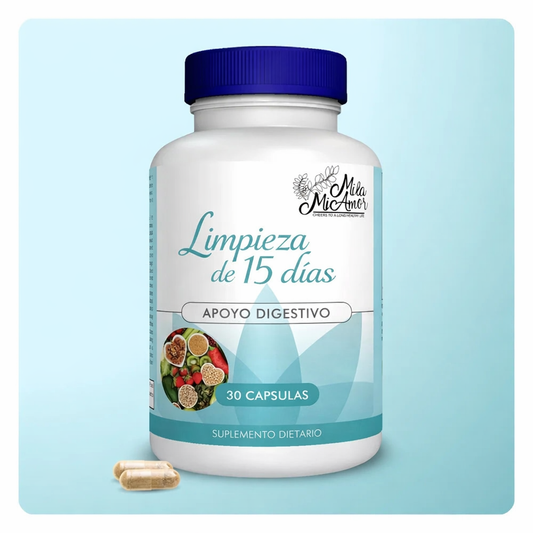 Limpieza de 15 Días – Apoyo para el Intestino y el Colon